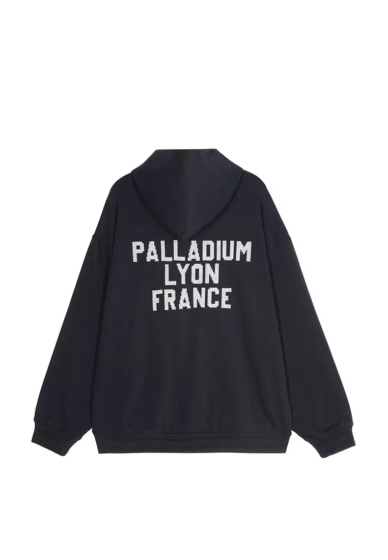 男裝 PALLADIUM LOGO 寬鬆連帽衛衣