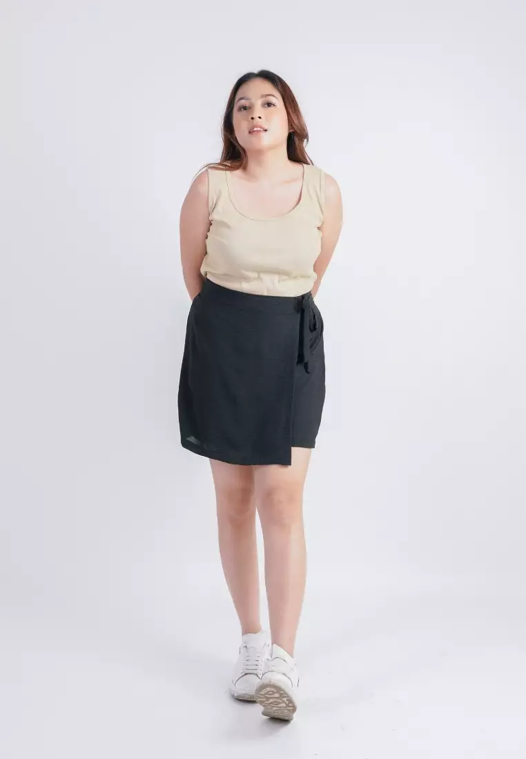 plus size ae ra skort sable