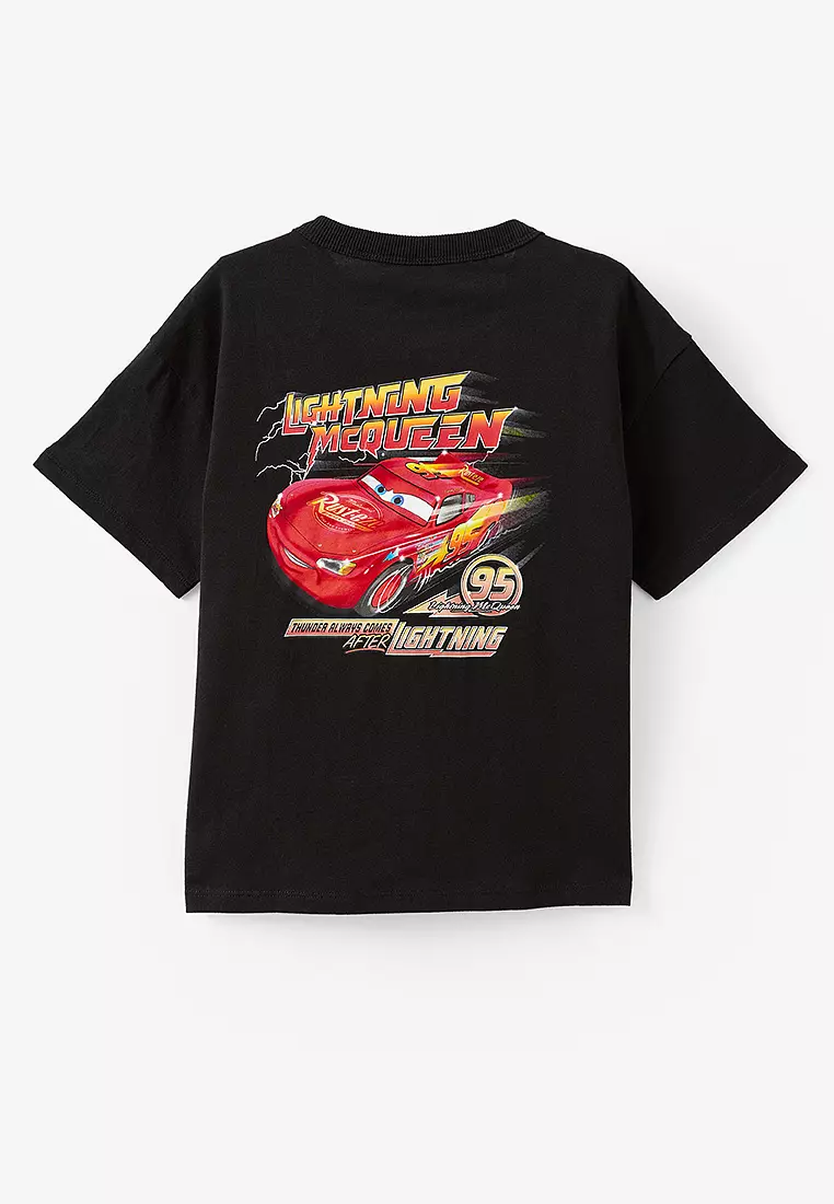 Licensed Drop Shoulder Short Sleeves Tee