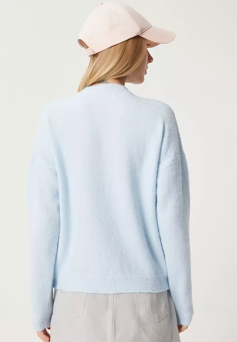 Pearl Embroidered Knitwear Sweater