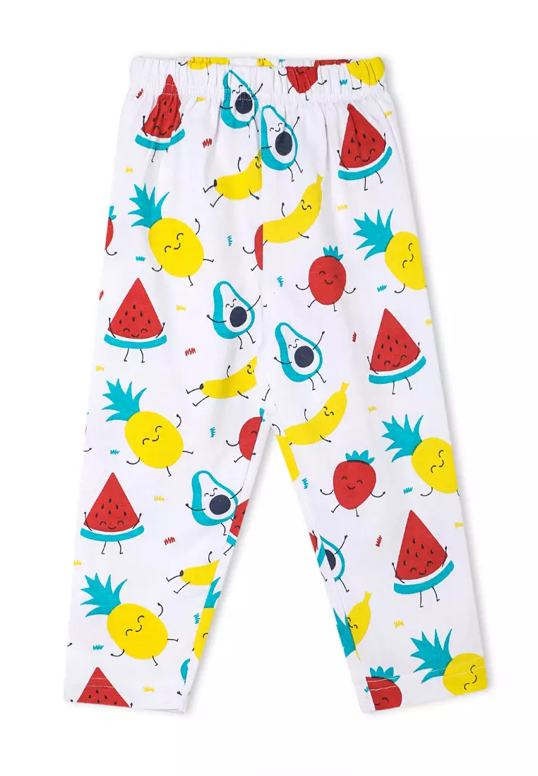 Baby And Kids Pajama Nightsuit Set - Fruity Cutie
