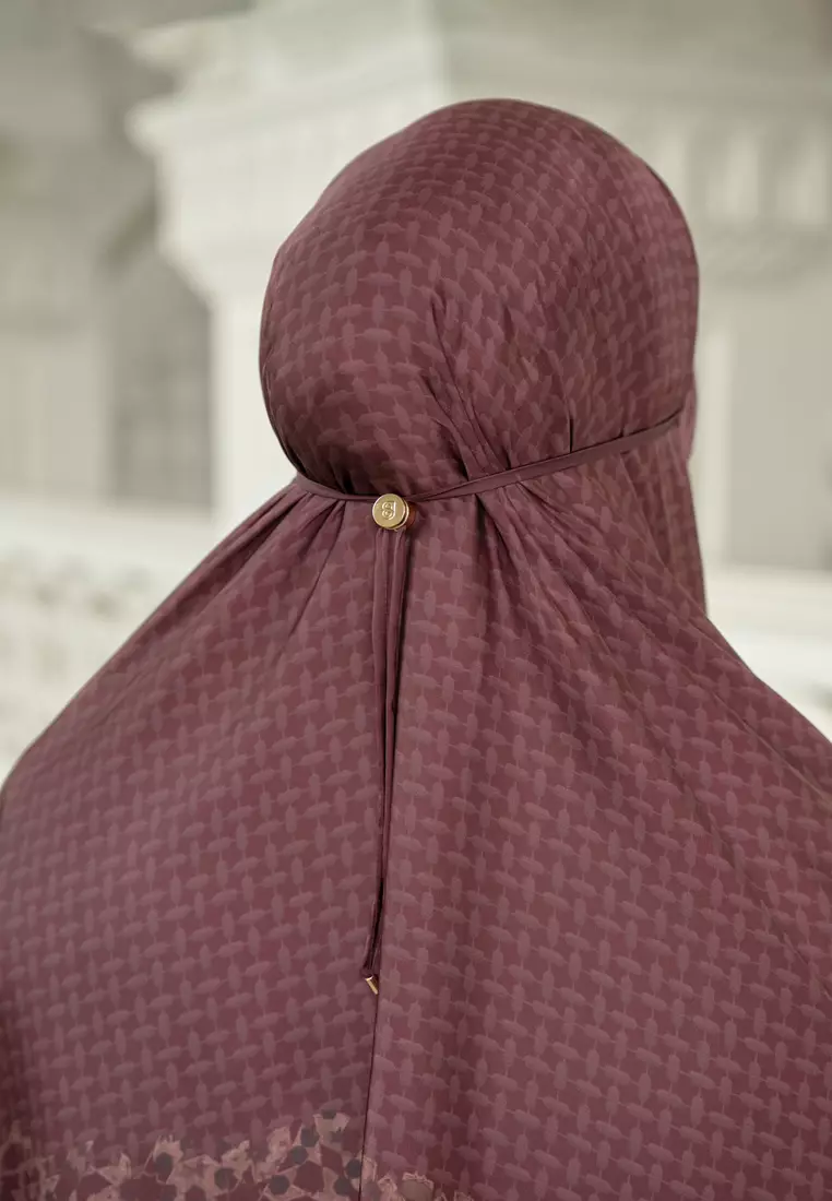 Haramain 2 Prayer Robe - Oud Red