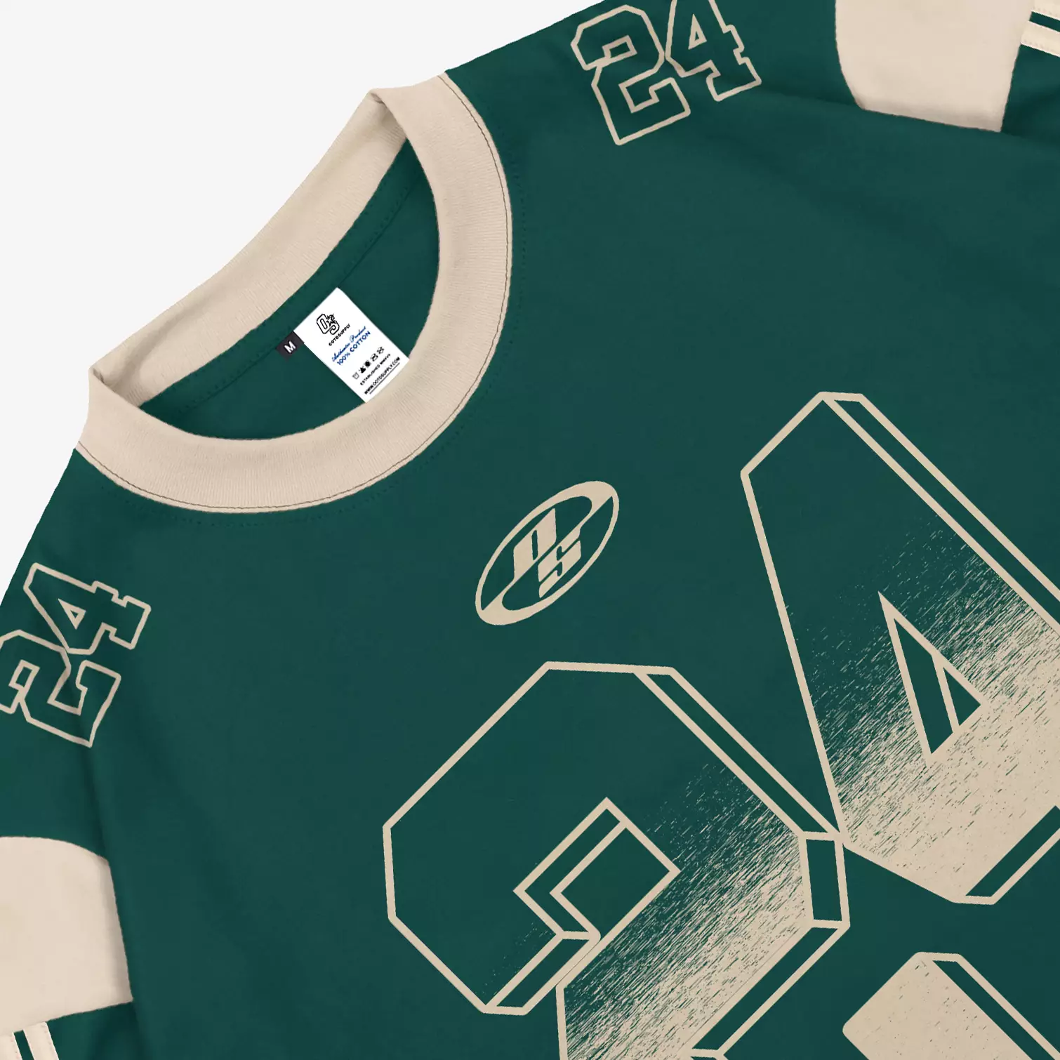 OOTDSUPPLY Longsleeve Boxy Slava Neo 24 Green Bottle l Atasan Boxy Panjang Unisex | Kaos Lengan Panjang Pria dan Wanita | LS-BX-SLA002