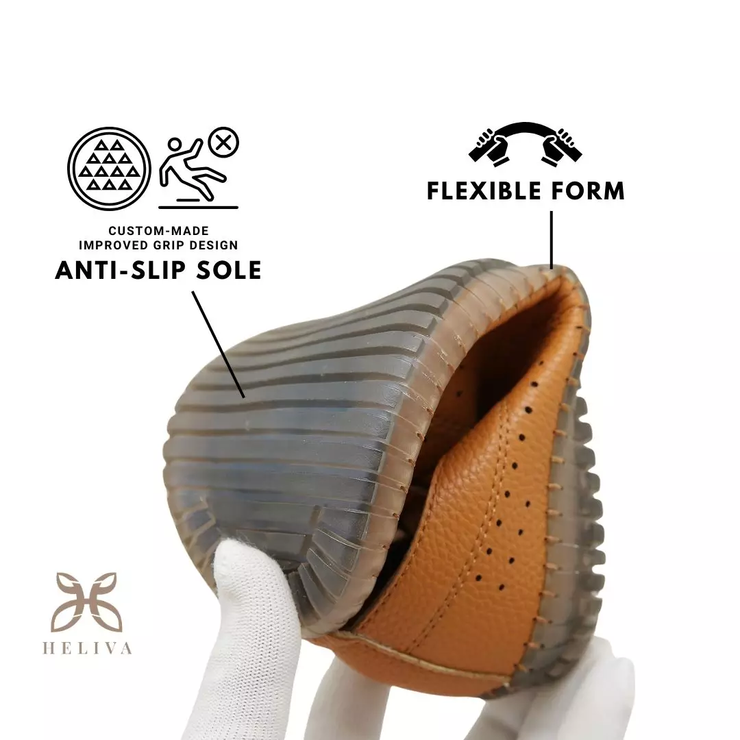 Heliva Agatha Loafer Slip On Lace Up Breathable