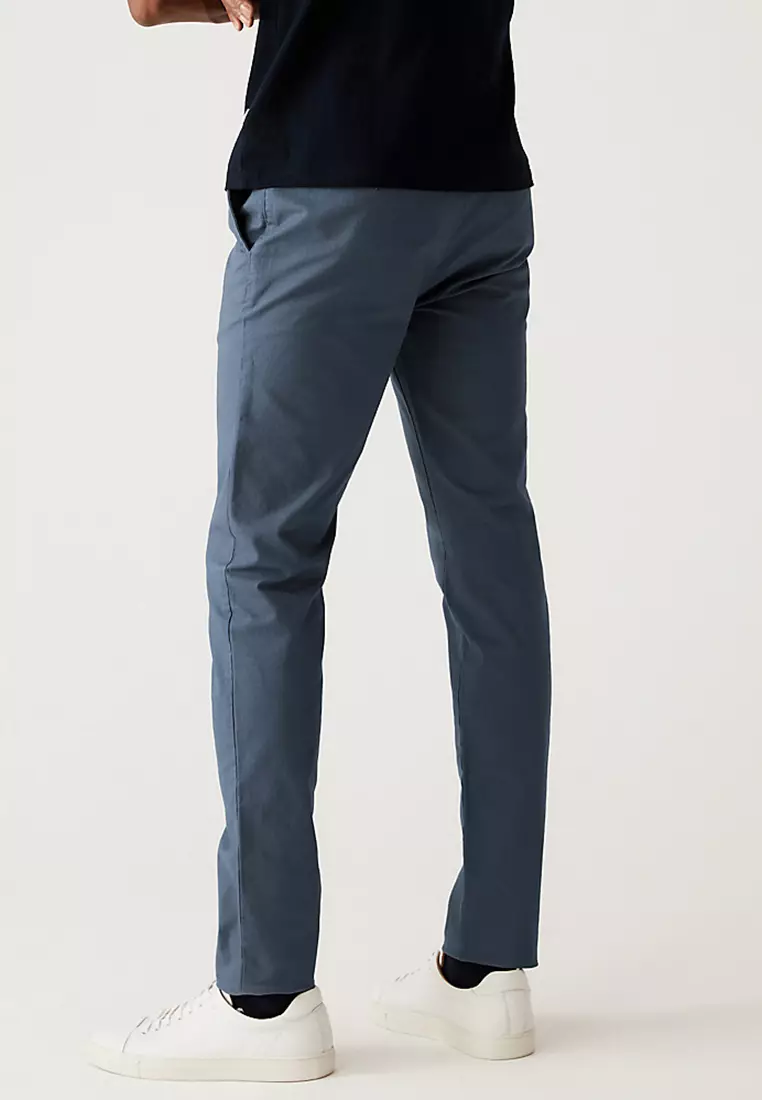 Jual Marks & Spencer Skinny Fit Stretch Chinos Original 2024 | ZALORA ...