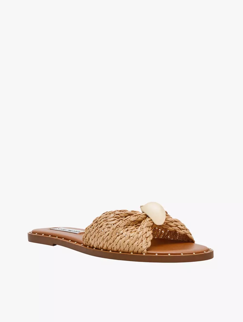 Steve Madden DIPSY-CN Women's Flat Sandals - Natural