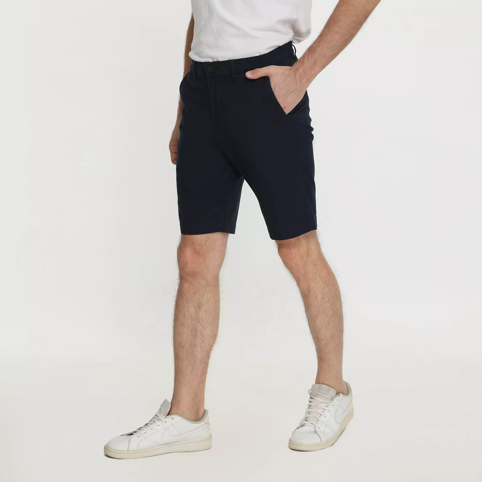 Platini Celana Pendek Chino Katun Navy 5370.09