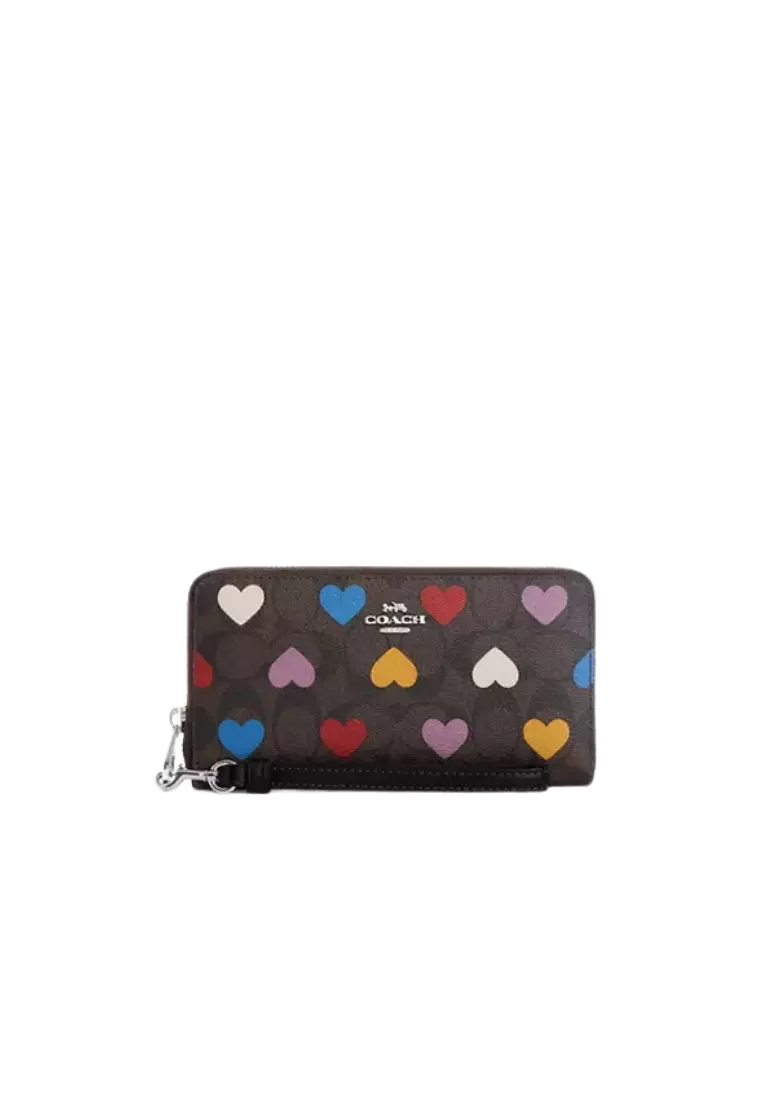 Coach hearts wallet clearance
