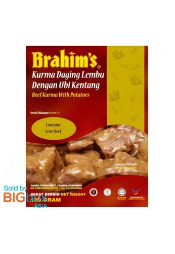 Buy Brahim S Brahim S Ready To Eat Meals 180g Beef Curry With Potatoes Online Zalora Malaysia