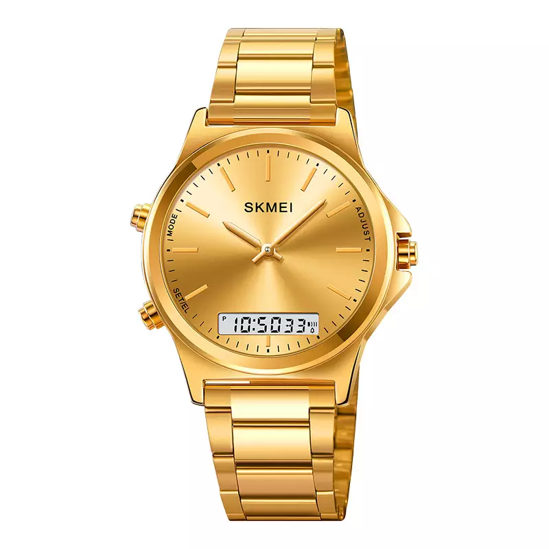 Jam skmei clearance gold