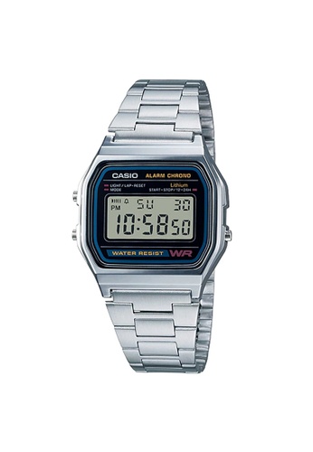 CASIO silver Casio Vintage Digital Watch (A158WA-1) 26B63AC5087F0BGS_1