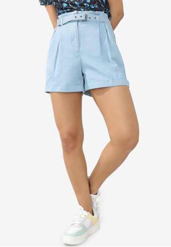 Buy PIMKIE Belted Shorts 2023 Online | ZALORA Singapore