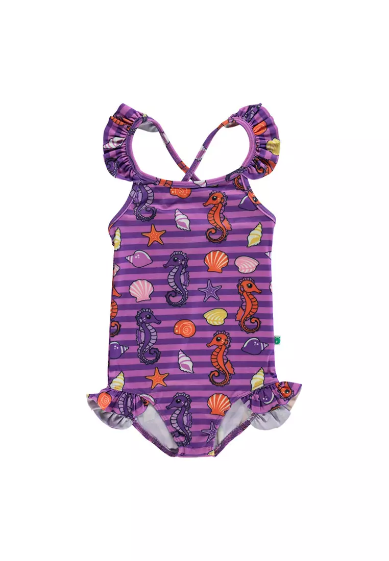 UV50 swimsuit with seahorses