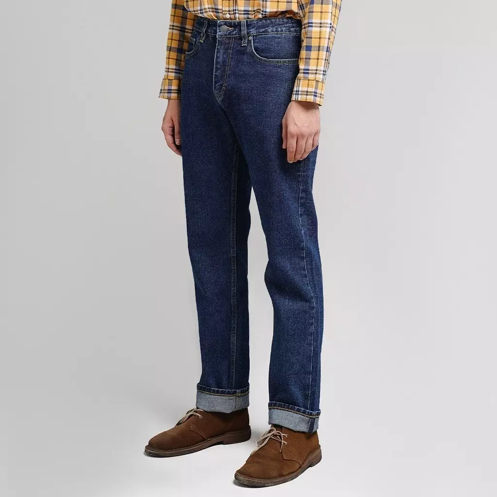 Lee Cooper Straight Fit Jeans Harry Classic Dark Blue 42