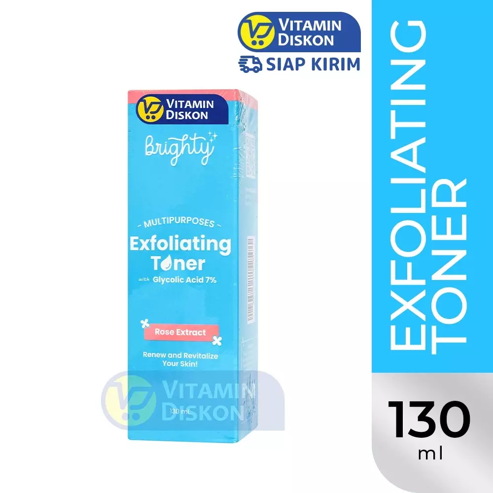 BRIGHTY MULTIPUPOSES EXFOLIATING TONER 130ML