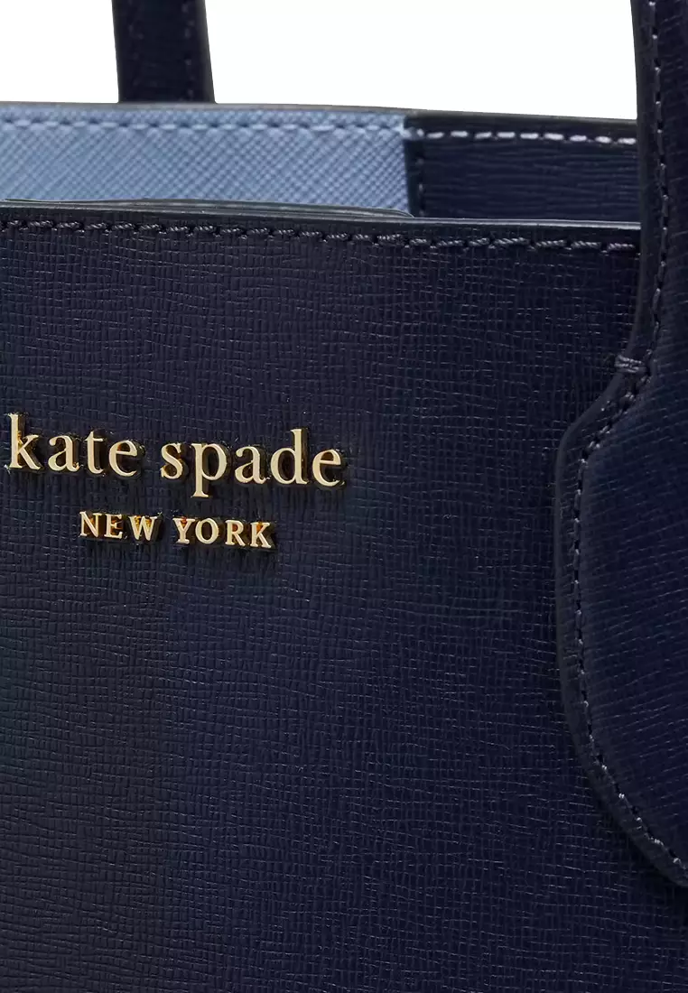 Bleecker Medium Crossbody Tote Bag In Parisian Navy KC925