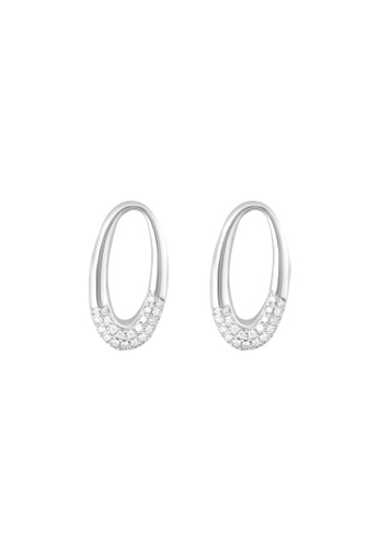 TOMEI white TOMEI Earrings, Diamond White Gold 750 (E844) F4FAFAC7584EE8GS_1