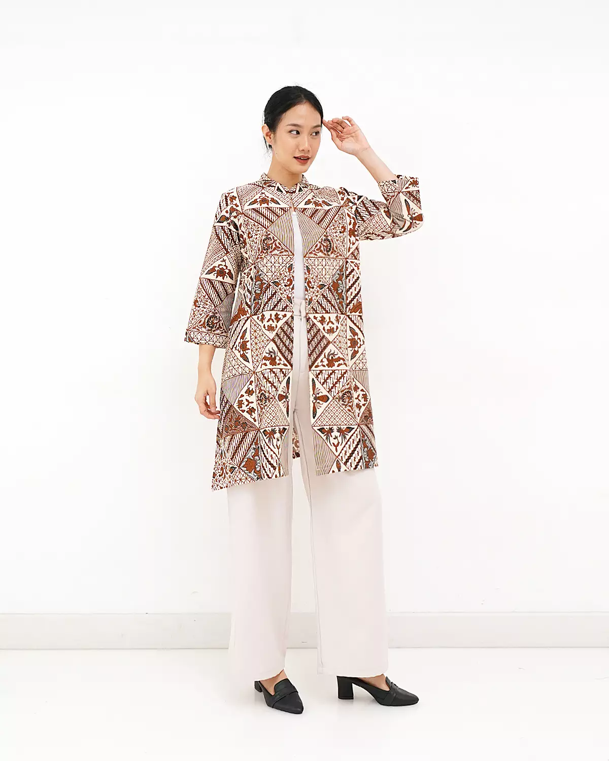 Outer Batik Motif Tambal Modern 2