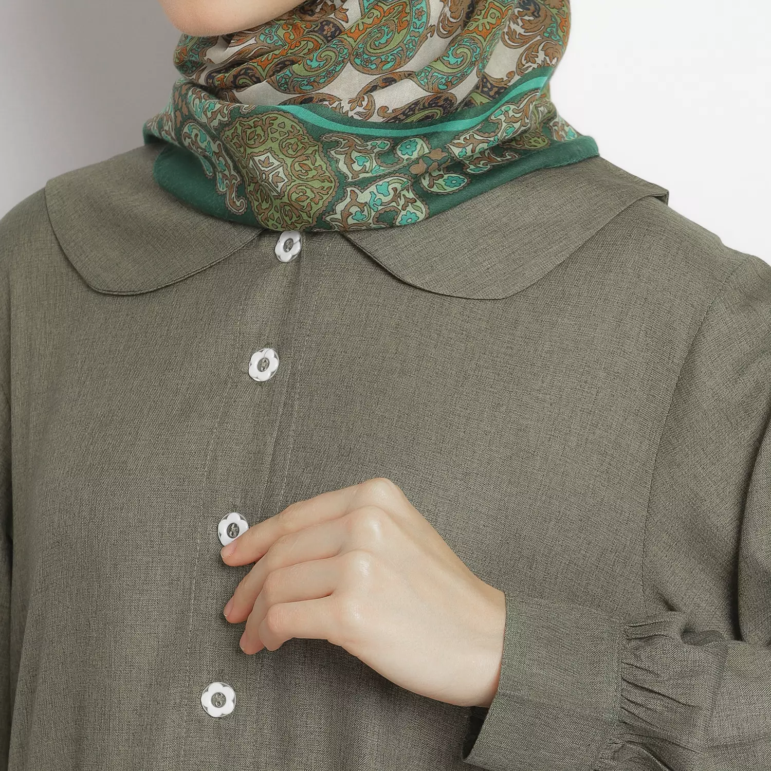 Gamis Wanita GMS 03 Dark Green