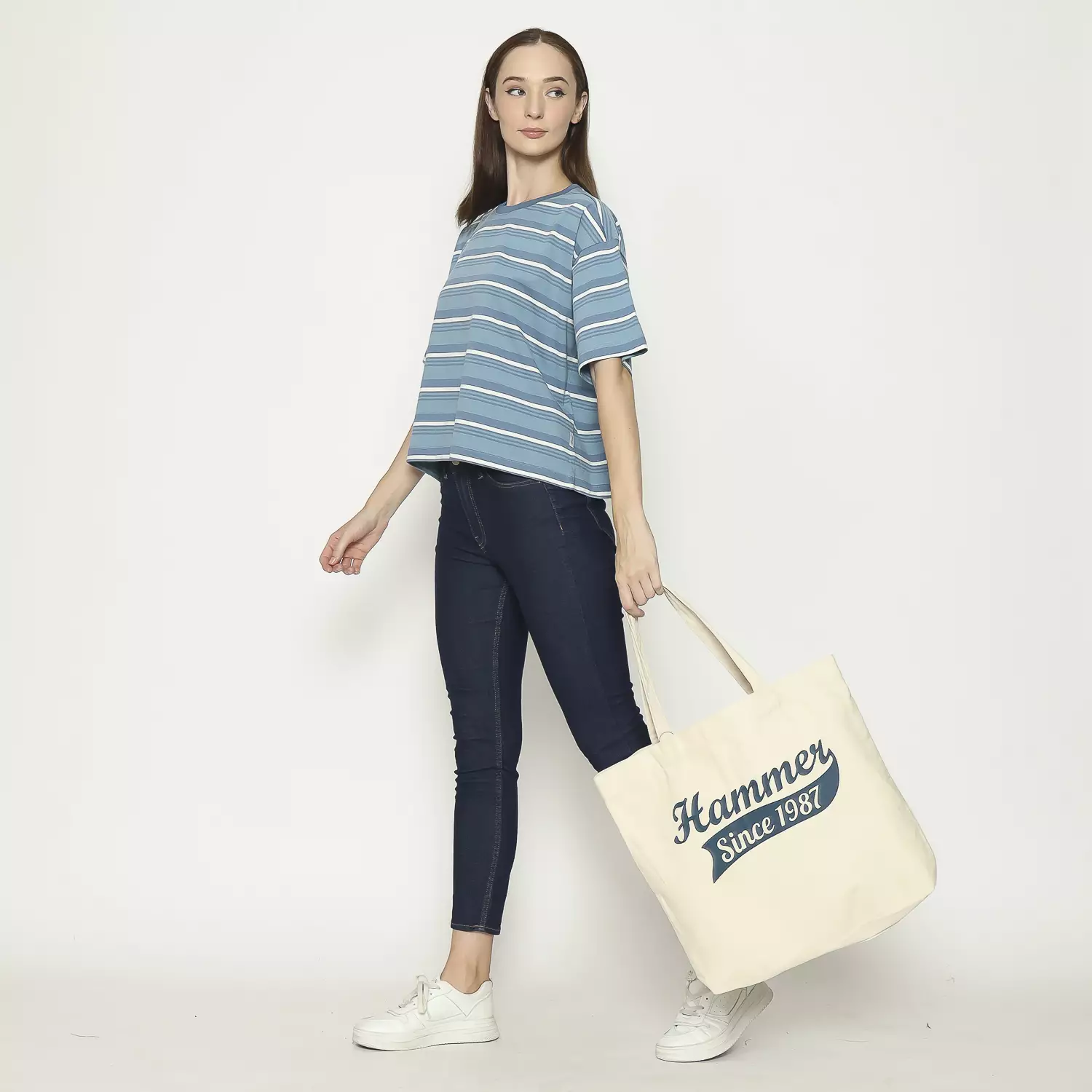 Hammer Bag Grapich JHTB002 | Tas Grapich Cream