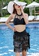 YG Fitness black (3PCS) Ethnic Wind Sparks Bikini Swimsuit Set F5202US7FCE495GS_2