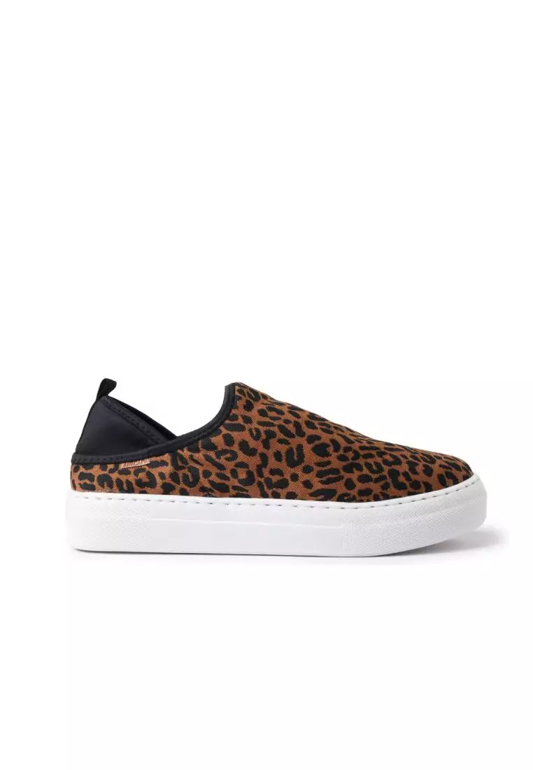 Cheetah slip on new arrivals sneakers