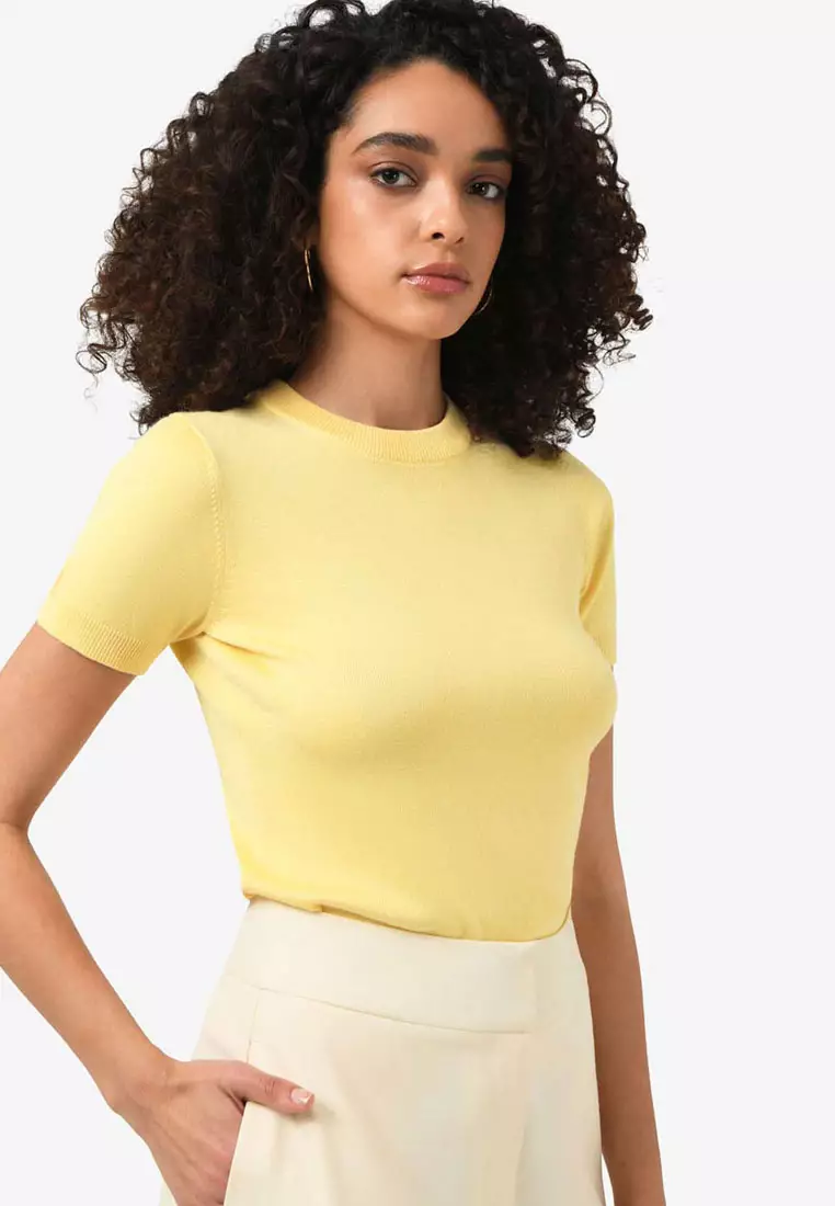 Catherine Short Sleeve Knit