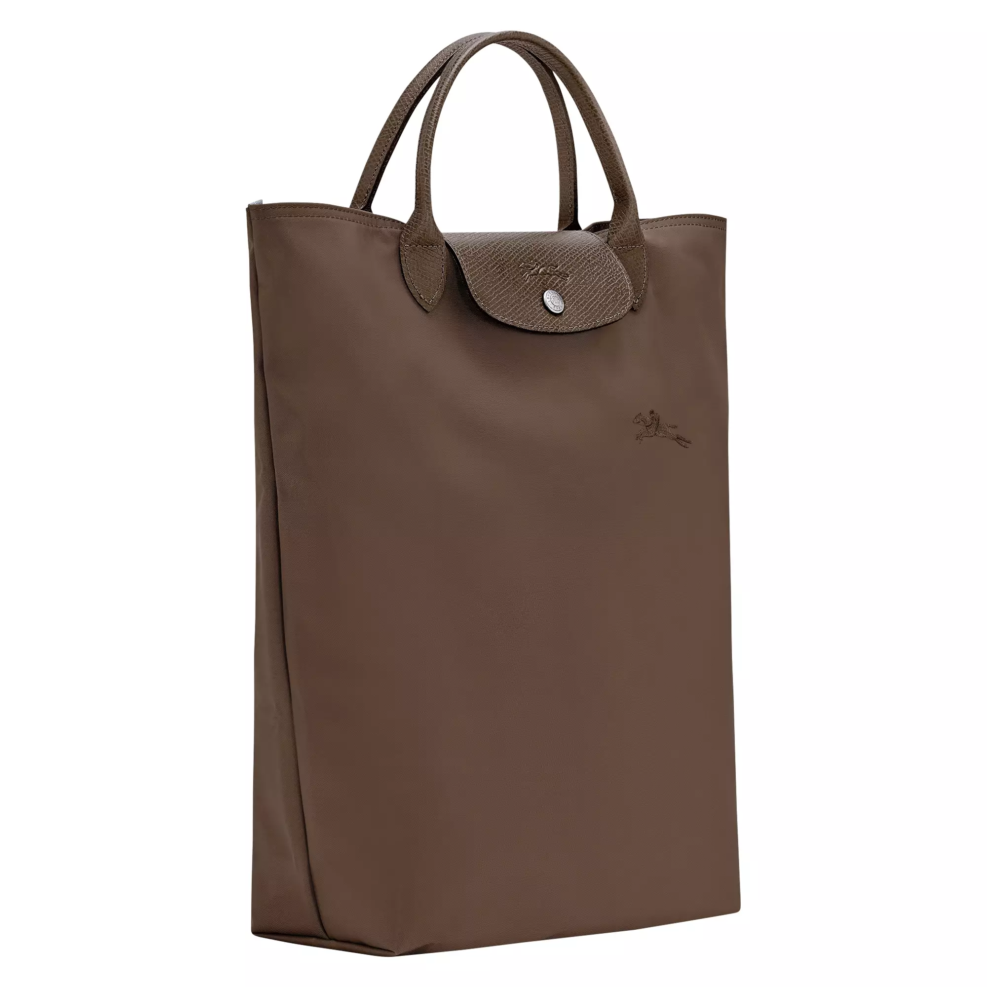 Le Pliage Green M Tote Bag - Brown Terra