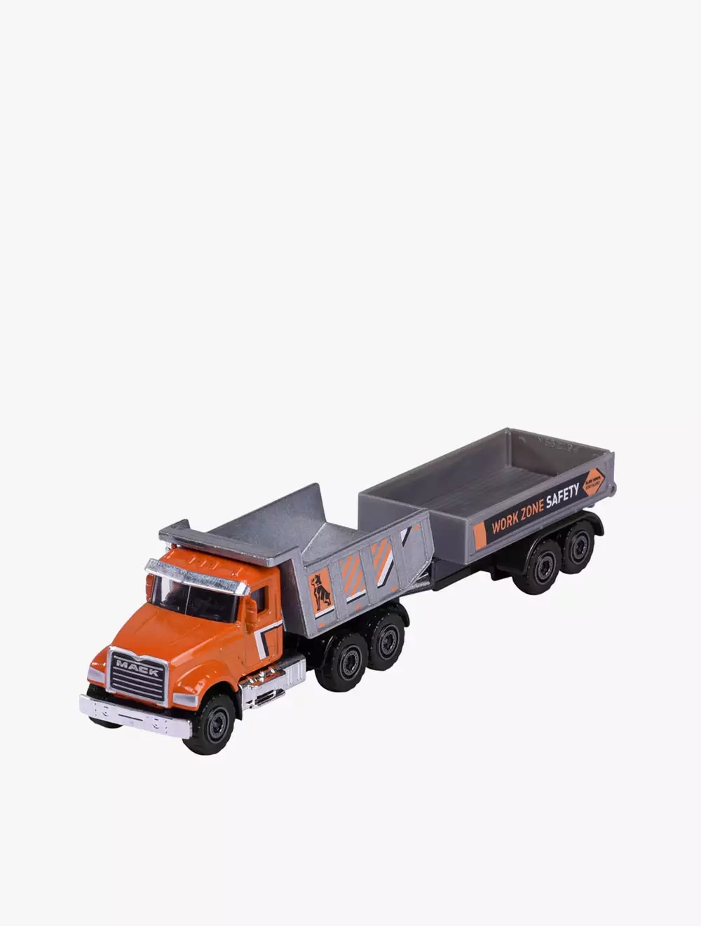 MAJORETTE CITY TRAILER MACK GRANITE WITH DUMPER TRUCK