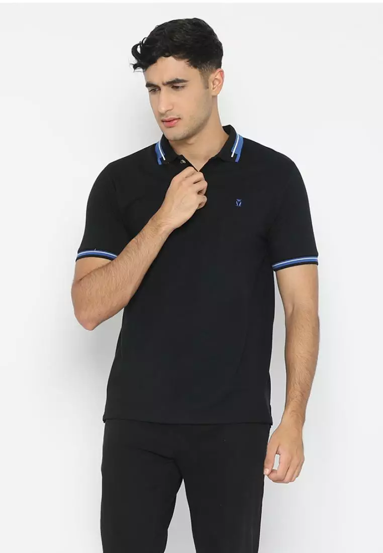 MATSUDA Kaos Polo Shirt Pria Kerah Chikuma