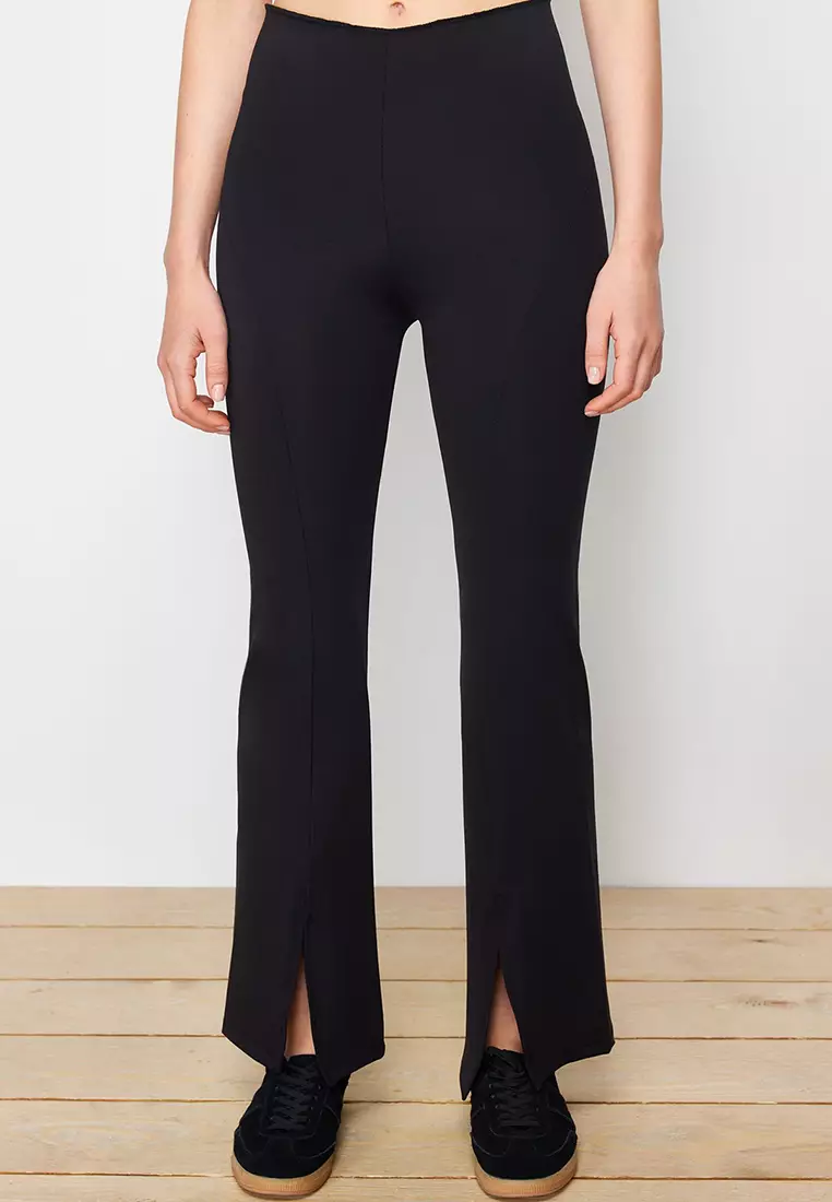 Slit Flare Pants