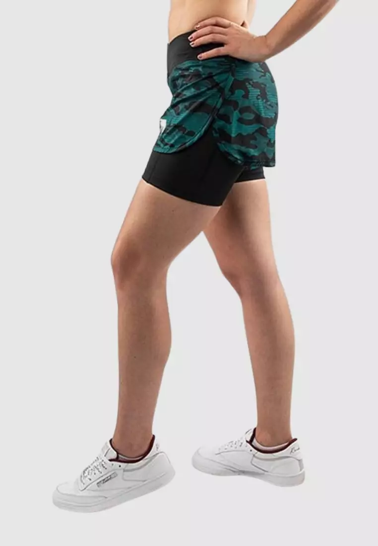 Buy VENUM Defender Hybrid Compression Shorts Black Green 2024 Online ZALORA Philippines