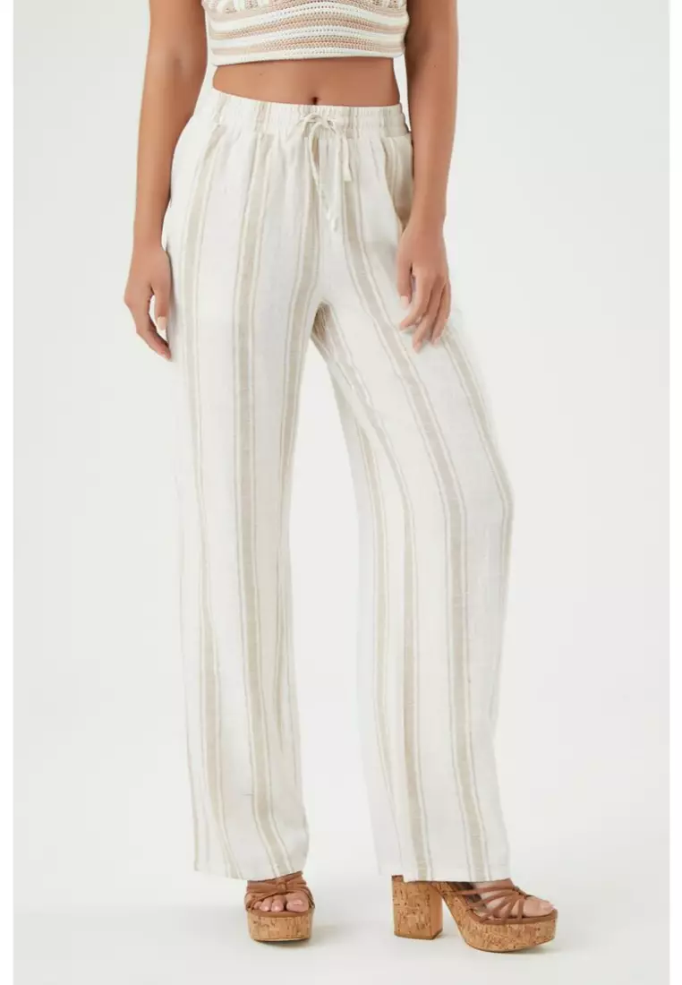 Forever 21 linen pants sale