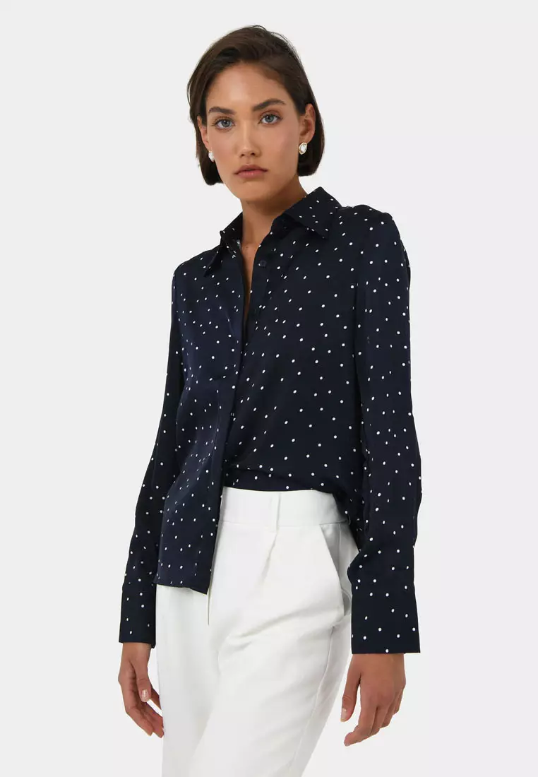 Lesly Polka Dot Blouse