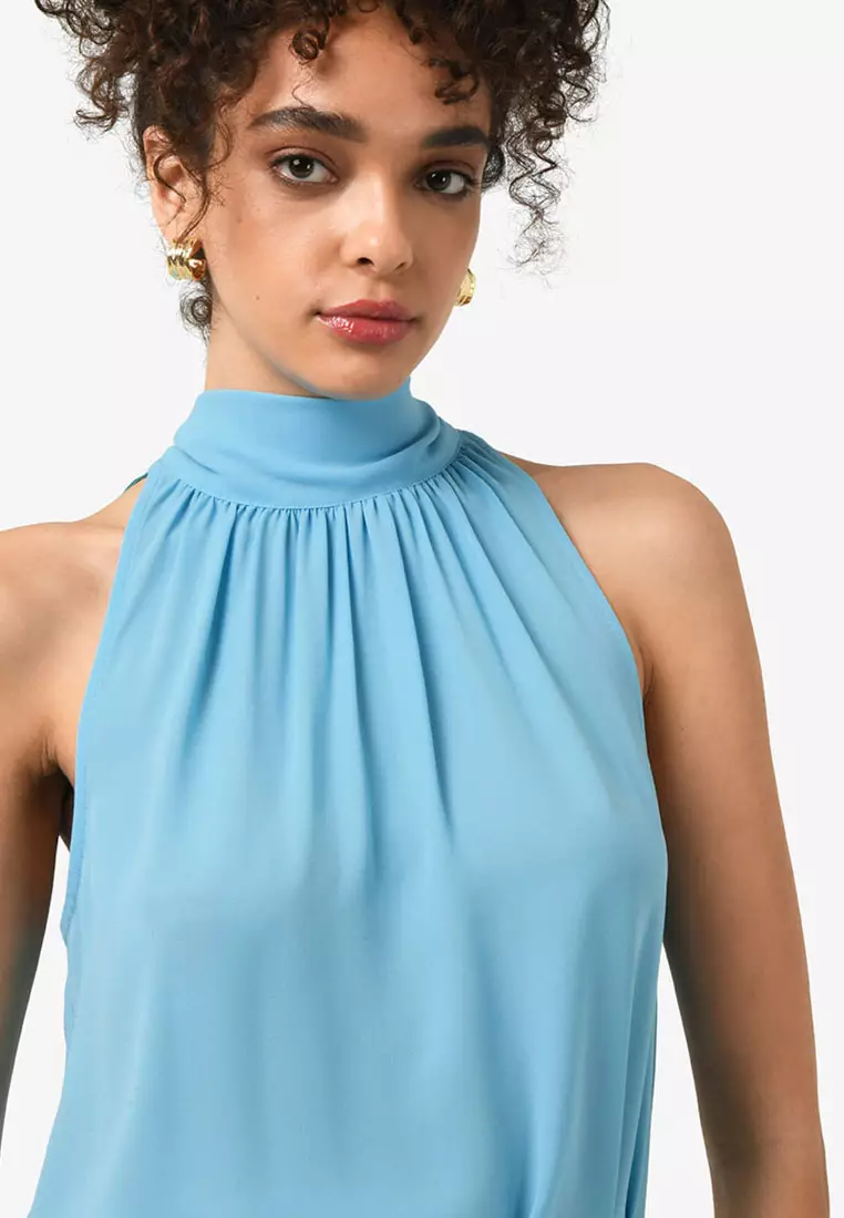 Shelby Draped Sleeveless Top