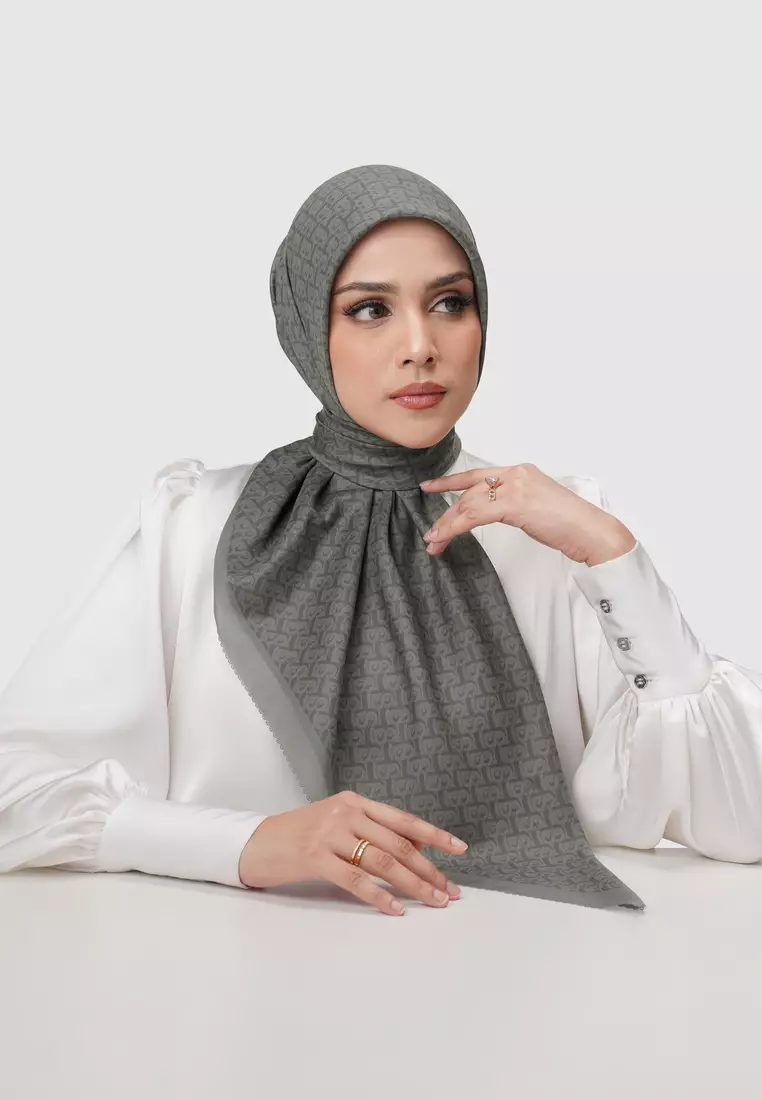 Bimu Twill Square - Granite