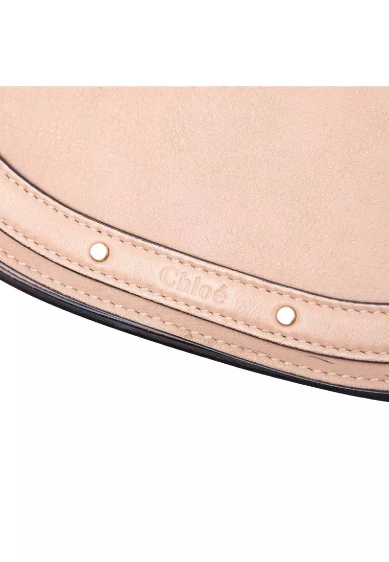 Pre-Loved Chloé Medium Leather Nile Bracelet Satchel