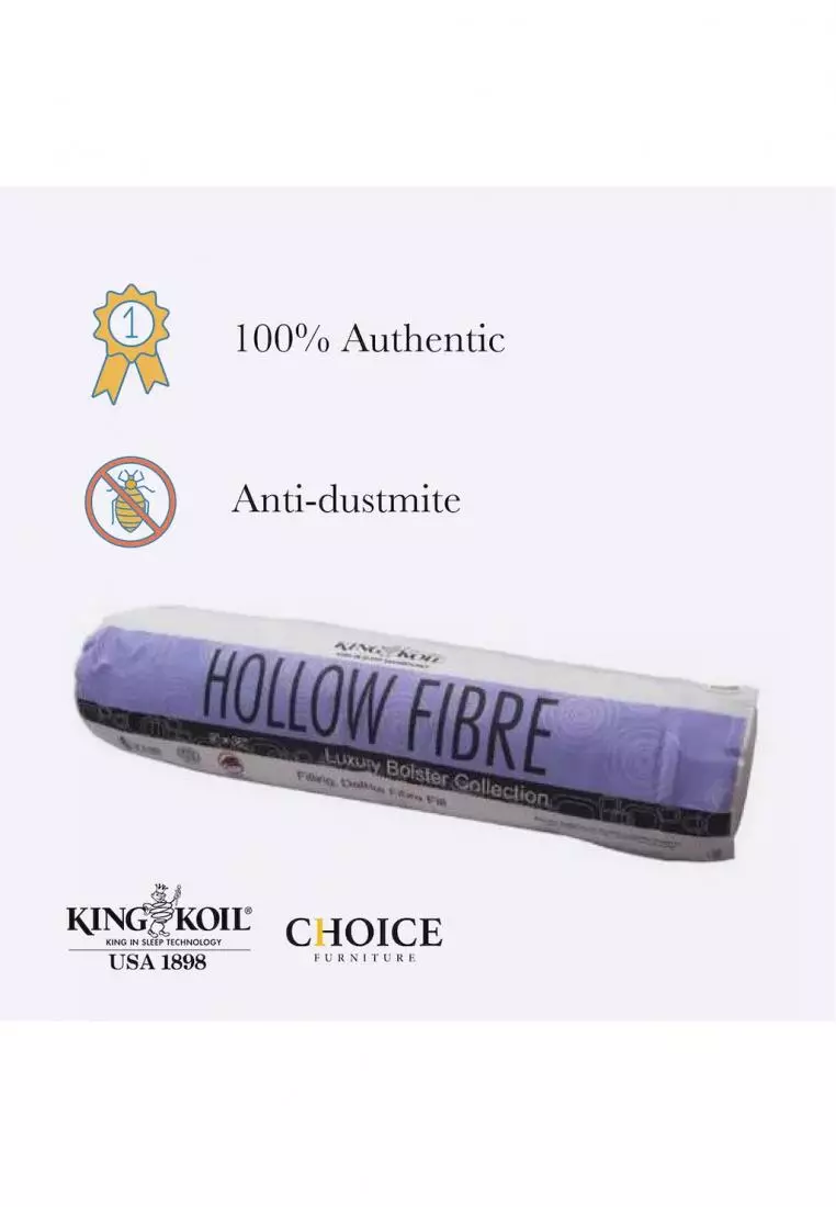 Buy Makedon King Koil Fibre Luxury Bolster 2024 Online ZALORA