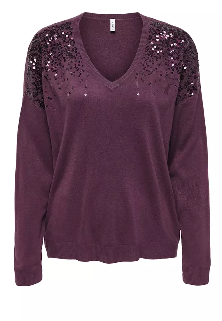 Starry Knitted Pullover