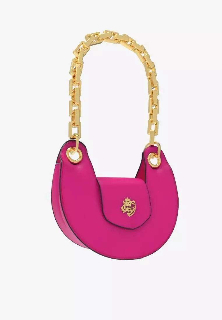 Gold round bag sale