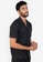 ZALORA BASICS black Oversize Constrast Stitch Shirt 98BB9AA07C1F39GS_1