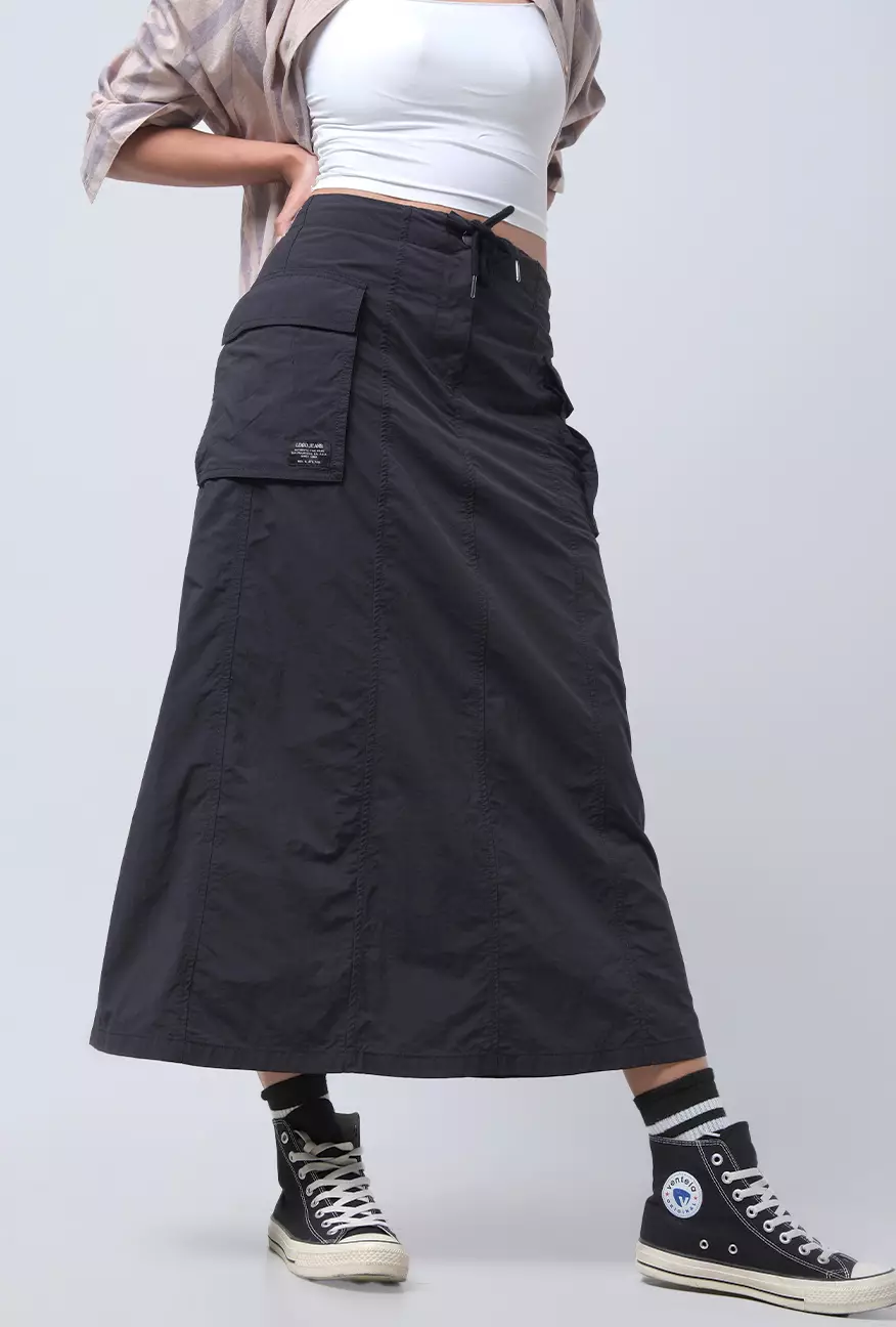 Rok Panjang Zora Black