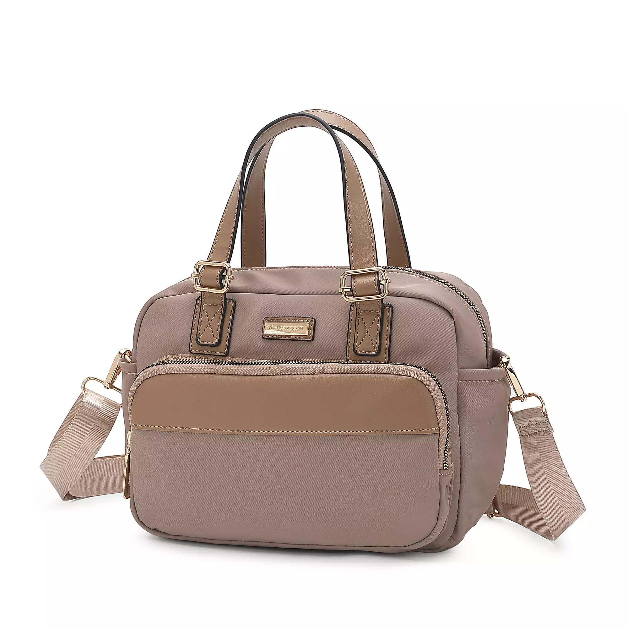 Women's Top Handle Bag / Sling Bag / Shoulder Bag - Beige