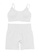 Twenty Eight Shoes white VANSA Vest Shorts Yoga Fitness Set  VPW-YZJ628 36705AA34B0565GS_1