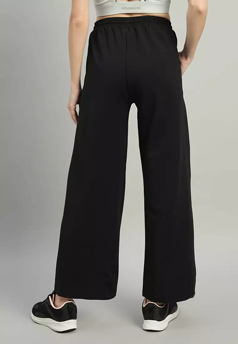 Women’s Textured FlexiFit Wide-Leg Pants