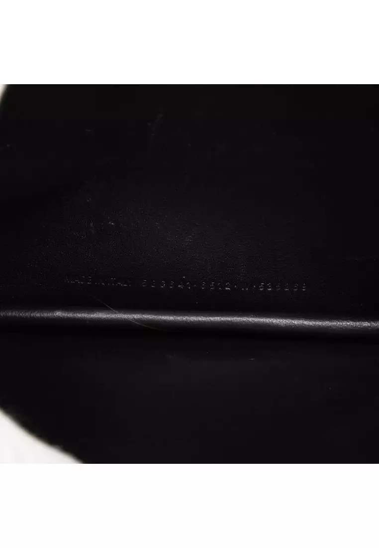 Pre-Loved Balenciaga Embossed Patent Sharp S Chain Shoulder Bag