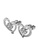 Her Jewellery silver Deliciae Earrings (White Gold) - Made with Swarovski Crystals 29C34ACE8B306EGS_3