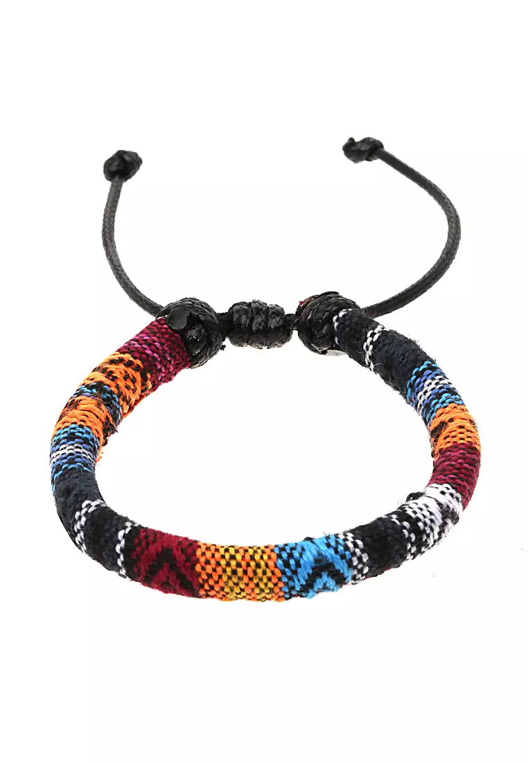 Omrish Gelang Bracelet Pria Motif Pengait Jangkar Premium One Set Material Metal ORIGINAL