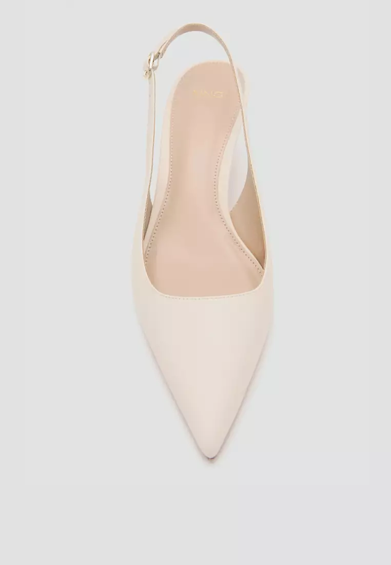 Kitten-Heel Pointed Shoes