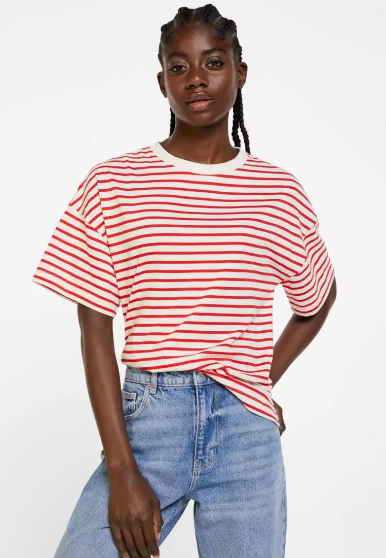 Buy Springfield Striped T Shirt 2024 Online ZALORA Philippines